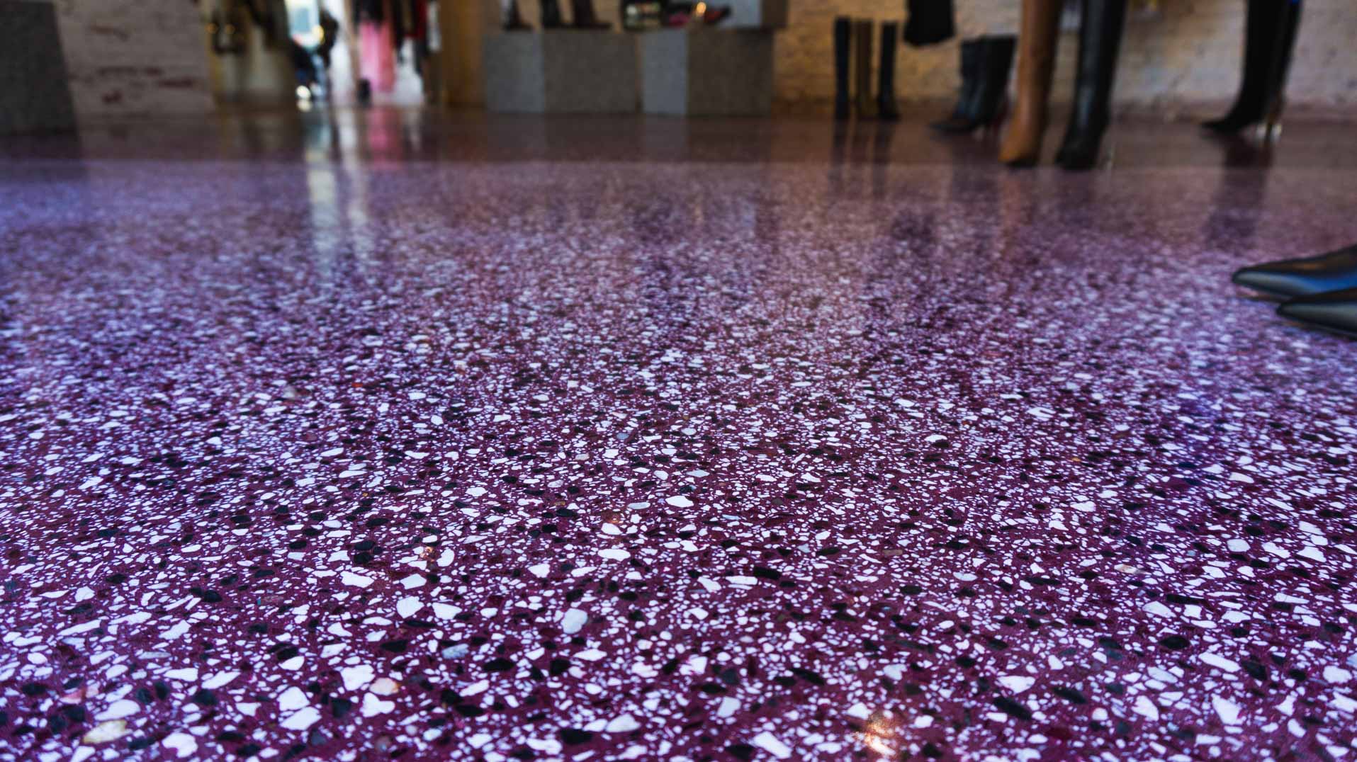 epoxy terrazzo texture