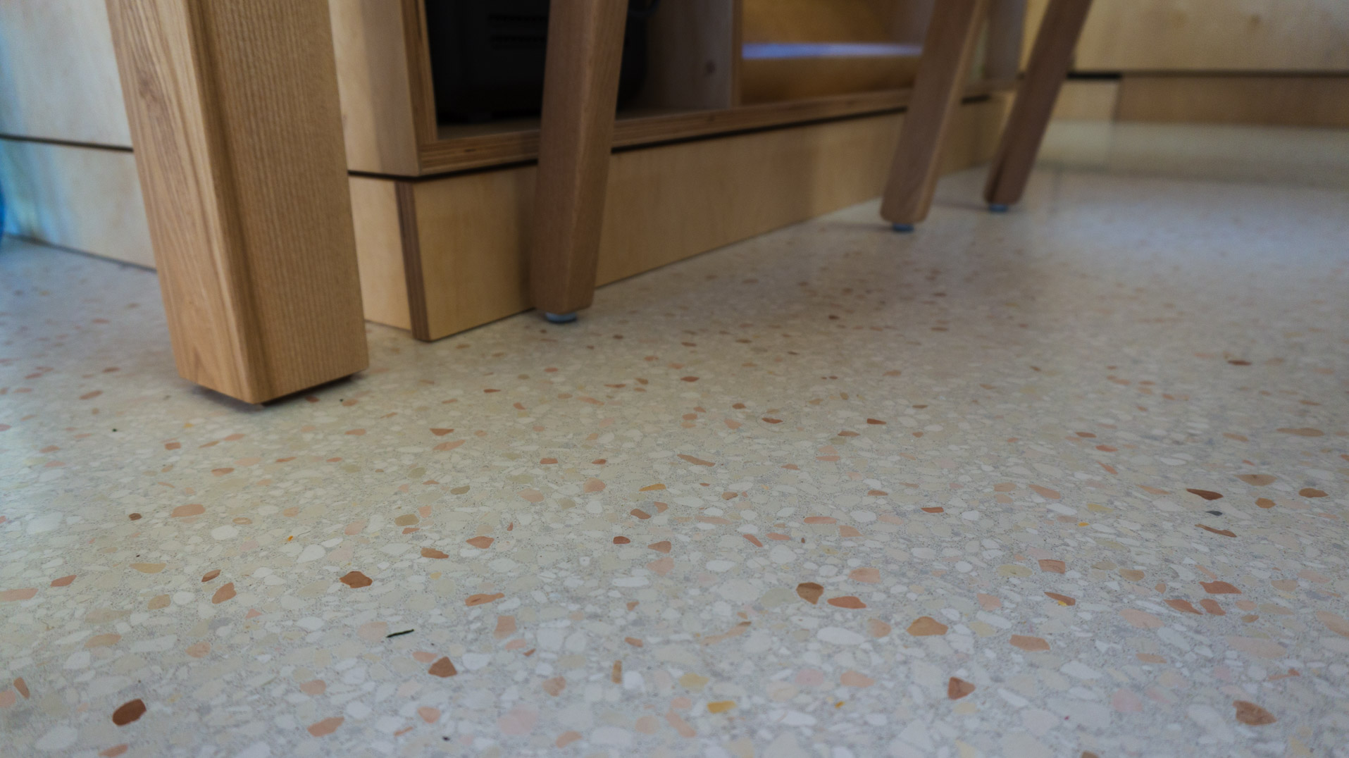 terrazzo floor kitchen ideas