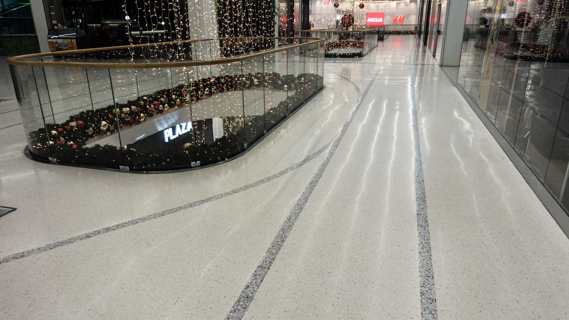 epoxy terrazzo flooring delta planet mall