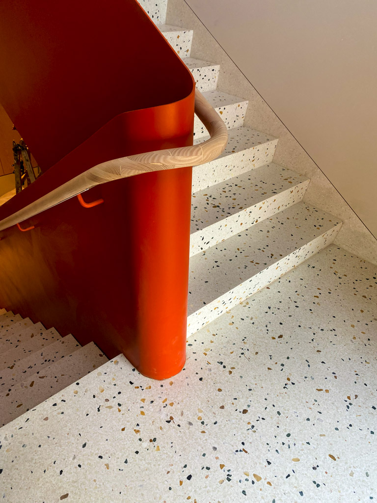 terrazzo stairs for building projects