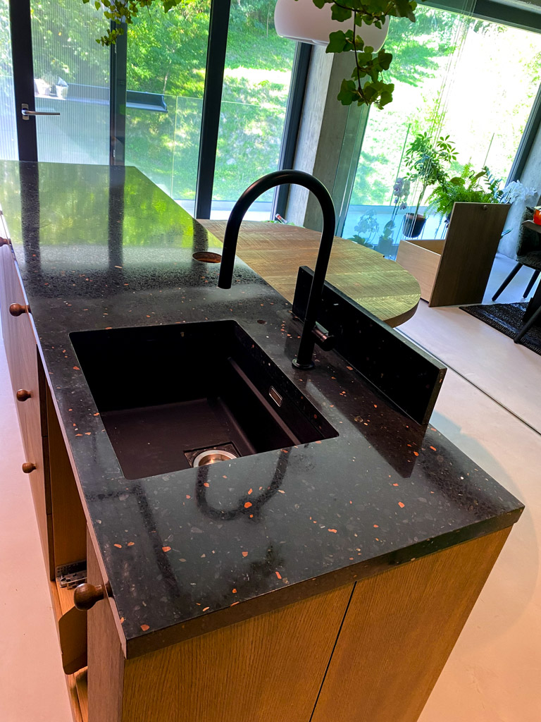 terrazzo used in kitchen